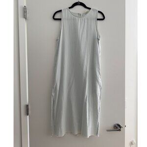 Aritzia Wilfred Free Maxi Light Denim Dress S